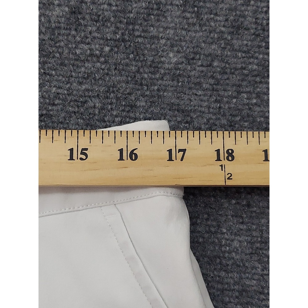 Spanx‎ Pants Womens XL White Wide Leg Cropped Pull On Shape Beach Coastal - Picture 10 of 11